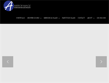 Tablet Screenshot of amirrorimage.com